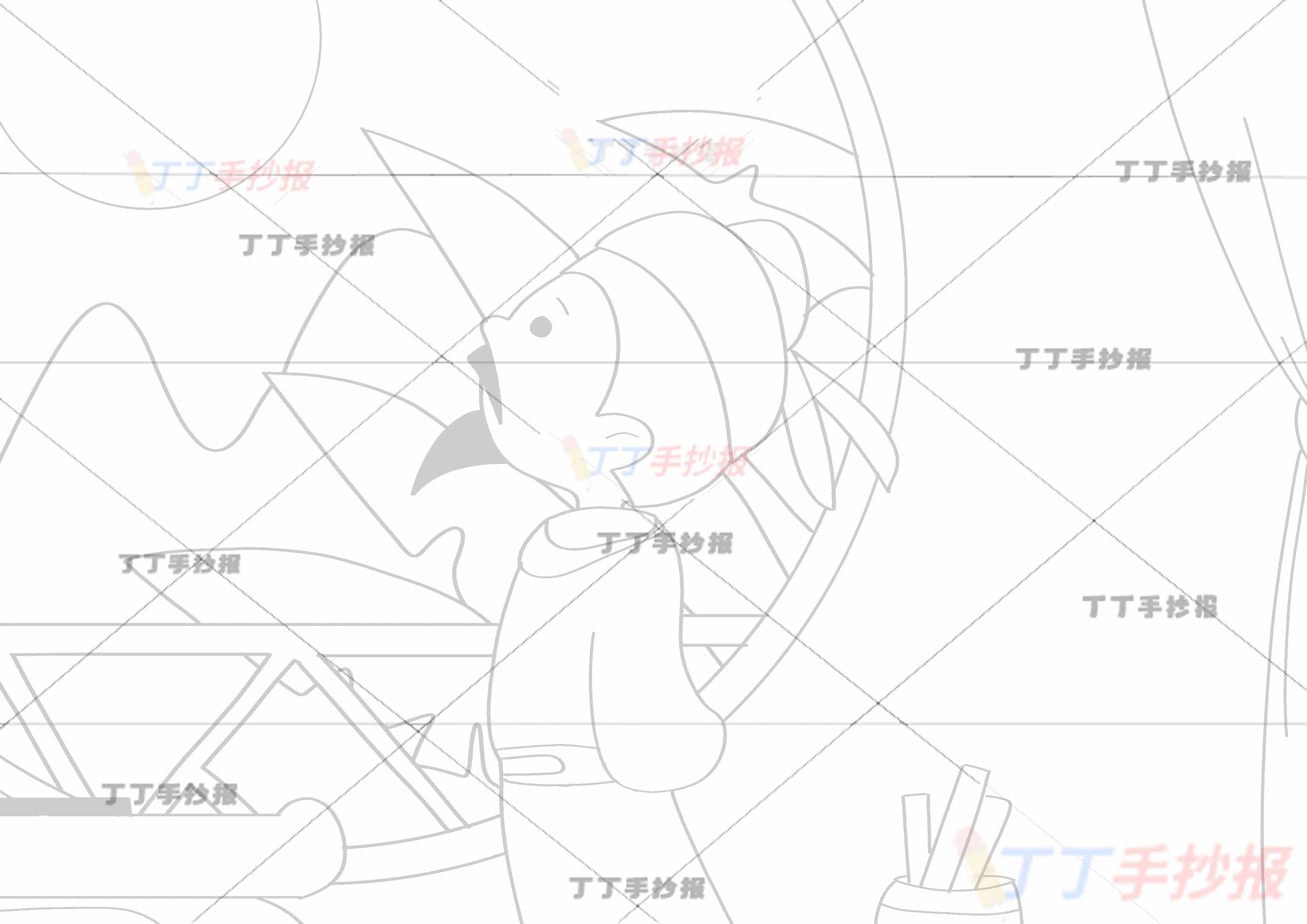 中秋诗配画王建十五夜望月窗户背景