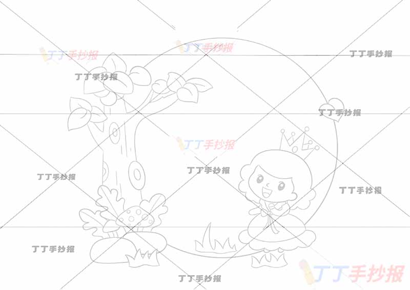 读书卡安徒生童话拇指姑娘