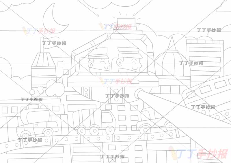 科幻画科技未来地球未来汽车两人