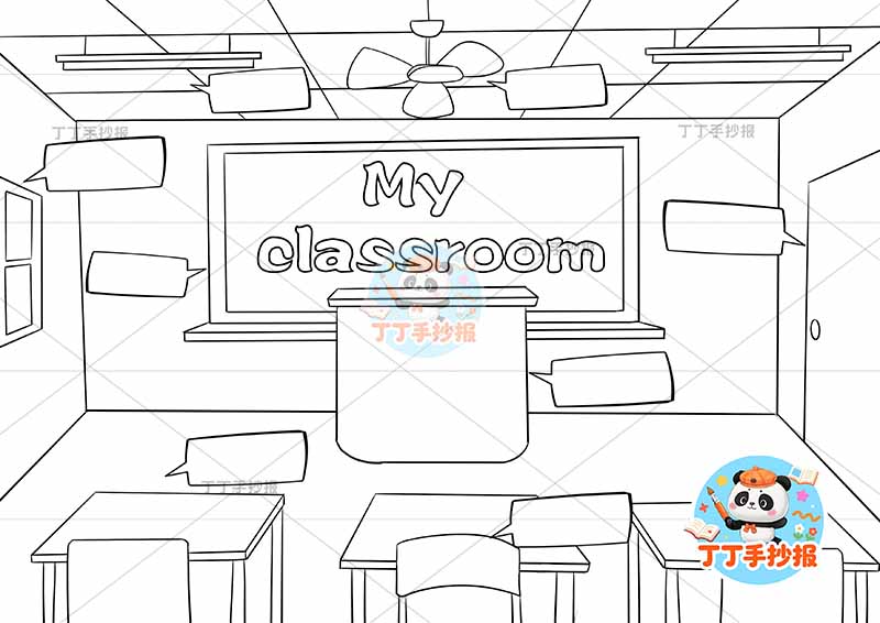 四年级上册一单元英语 教室英语classroom‌1